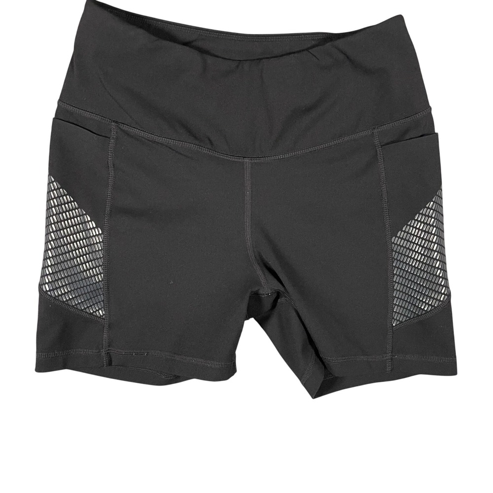 Outdoor Research Ad-Vantage 4" Bike Shorts Women Small Black Reflective Athletic
